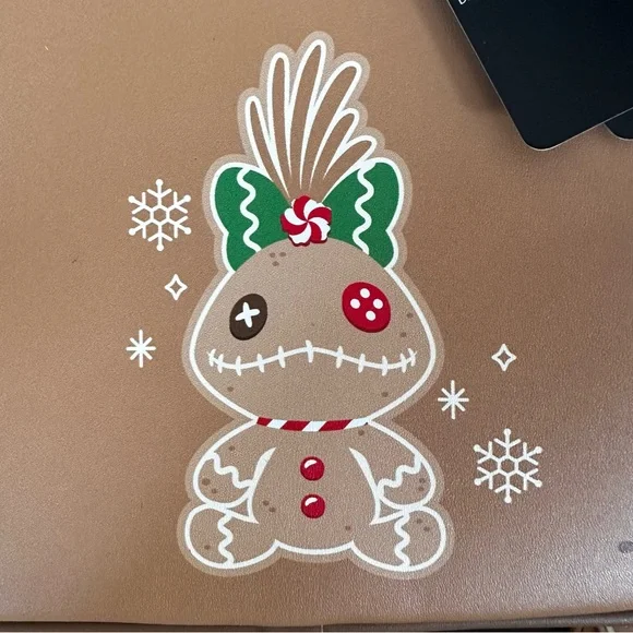 Disney Lilo and Stitch Gingerbread Scented Loungefly Mini Backpack & Wallet: NWT - Picture 9 of 14